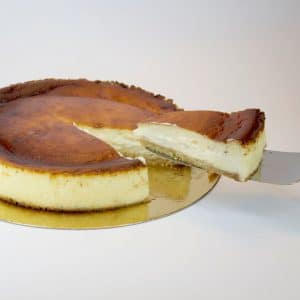 Weinmayer tarta formatge cremós servint