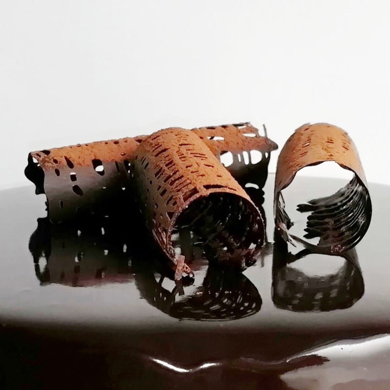 Weinmayer mousse de xocolata detall